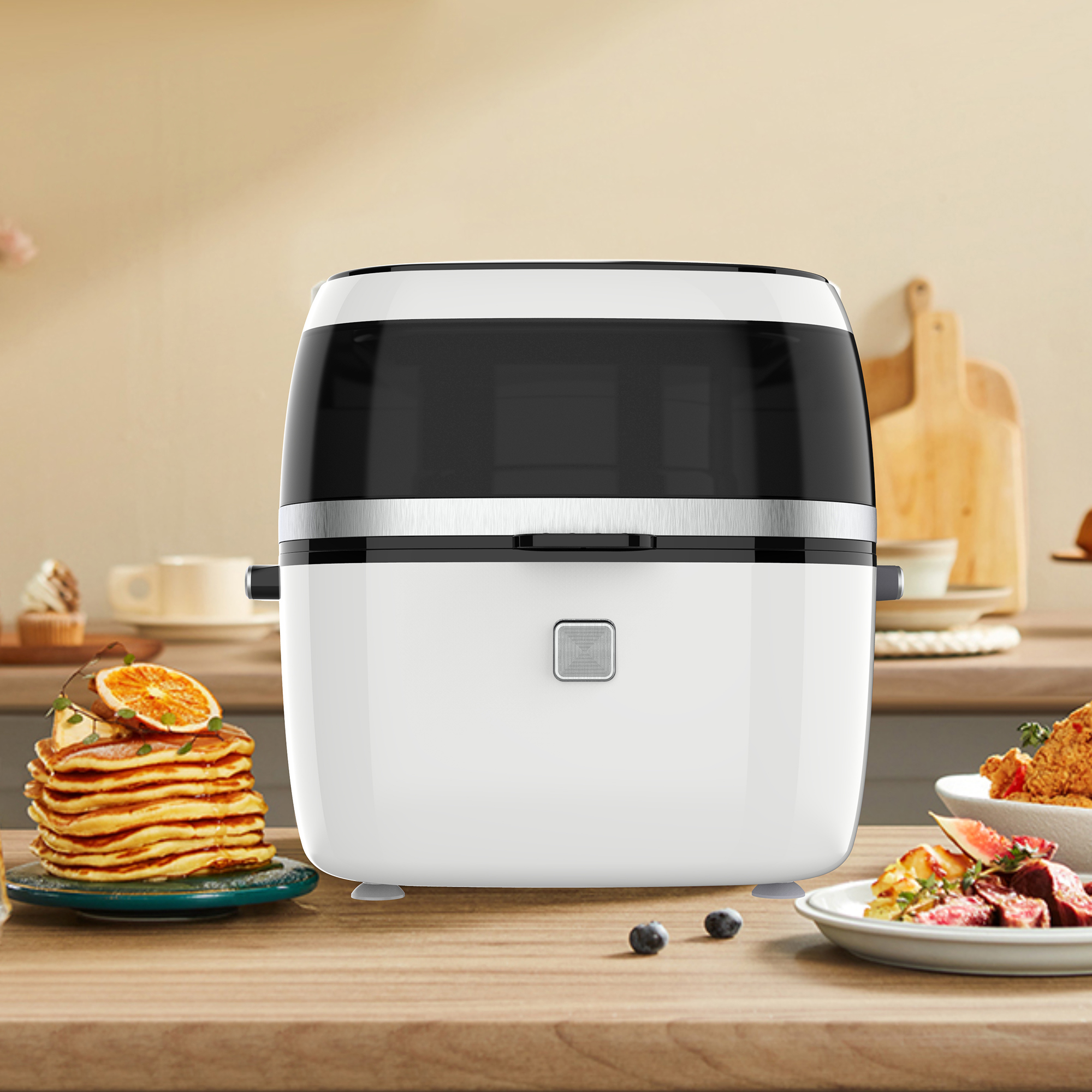 2022 پانل لمسی بالا قابل تنظیم دمای برق برقی دستگاه پخت و پز YYZG-650A