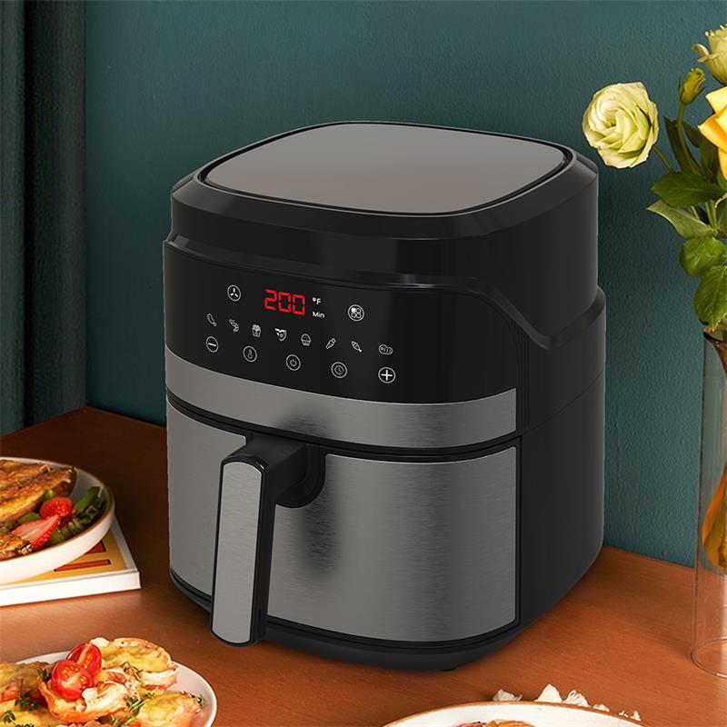 5.5L صفحه لمسی تایمر دما کنترل دما کنترل هوا Fryer YYZG-550AS